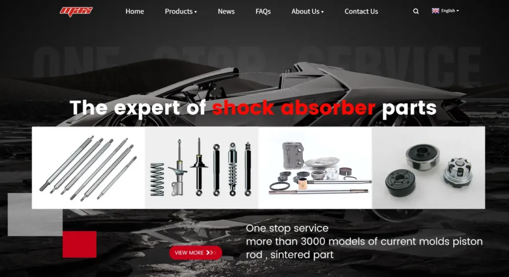 Black MAX Shock Absorber w/Black Boot 19.07 Inch Extended 12.07 Inch Collapsed 94-98 S10 94-98 Sonoma Skyjacker main image 0