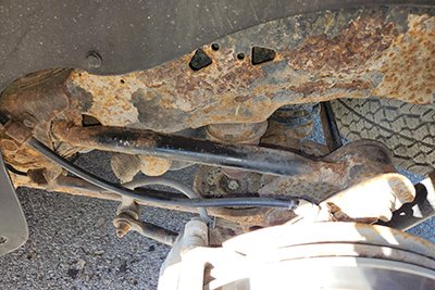 Bent Trailing Arm