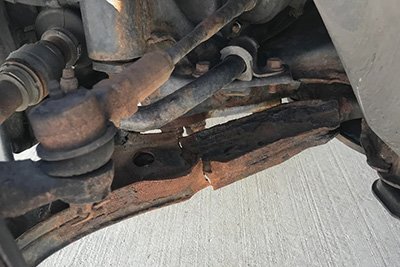 Broken Control Arm