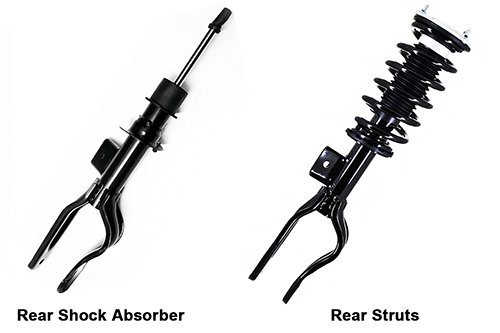 Rear Struts vs. Shock Absorbers