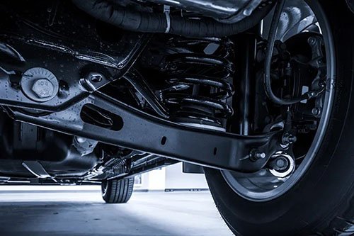 Rear Suspension in A Car