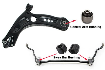 Sway Bar bushing and control arm bushing