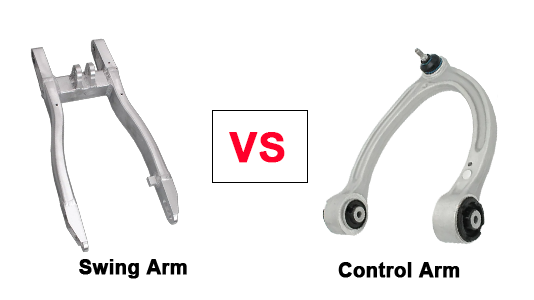 Swing Arm vs. Control Arm