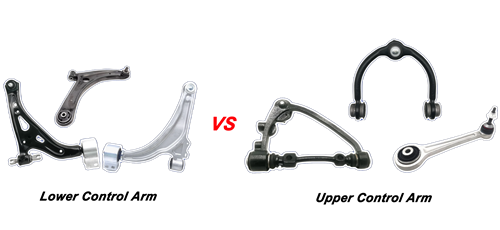 Upper Control Arm vs. Lower Control Arm