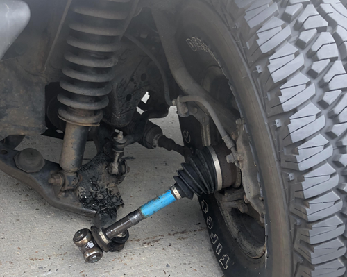 Control Arm vs. Ball Joint Failure