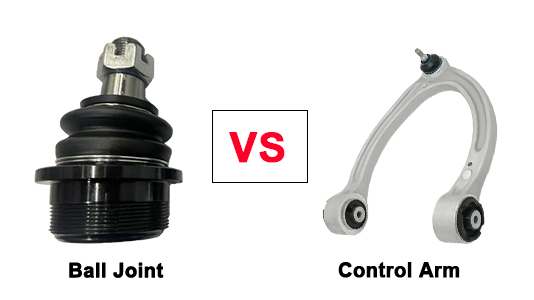 Control Arm vs Ball Joint