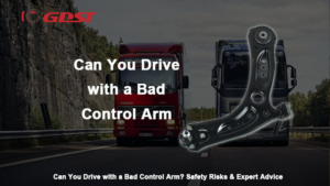 can you drive with a bad control arm