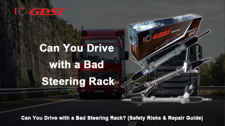 can you drive with a bad steering rack