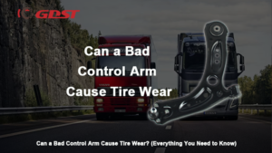 can a bad control arm cause tire wear