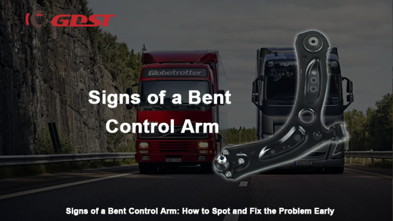 signs of a bent control arm