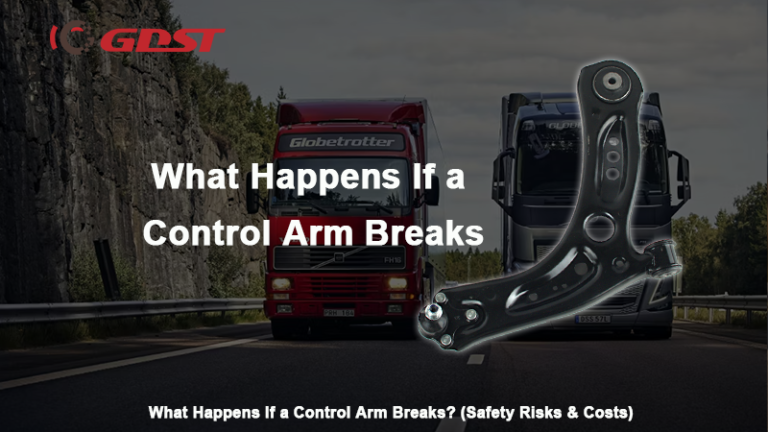 what happens if a control arm breaks