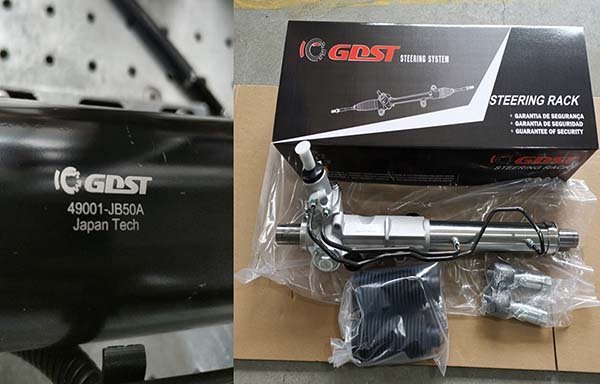OEM steering rack
