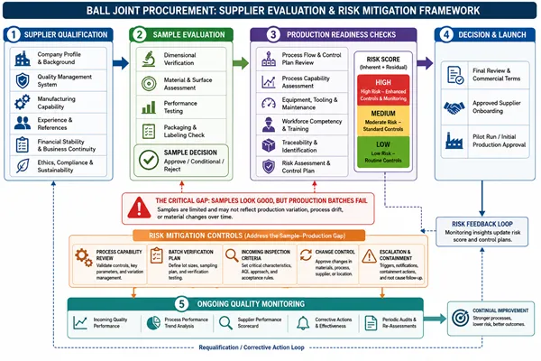 Ball Joint Supplier Evaluation Framework for Aftermarket Buyers Supplier evaluation framework for ball joint procurement