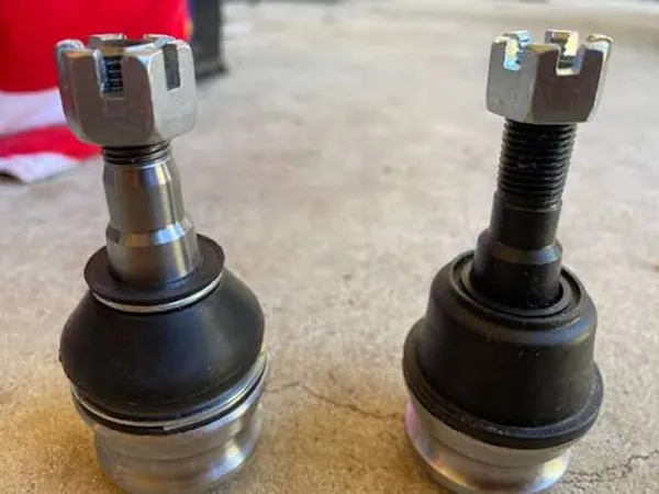OEM vs aftermarket lower ball joint differences OEM vs aftermarket ball joint comparison