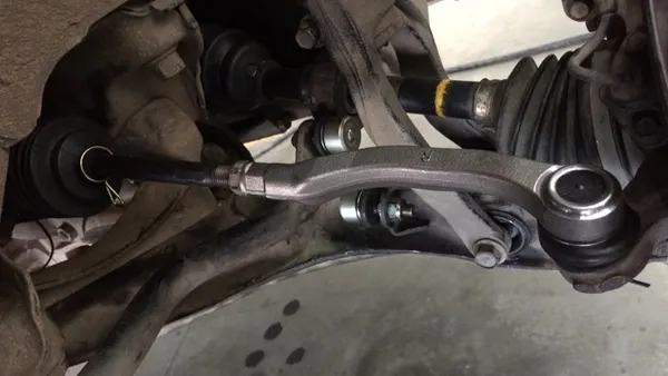 tie rod end function under real driving load and steering movement