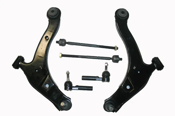 Tie rod end and control arm comparison for automotive aftermarket procurement