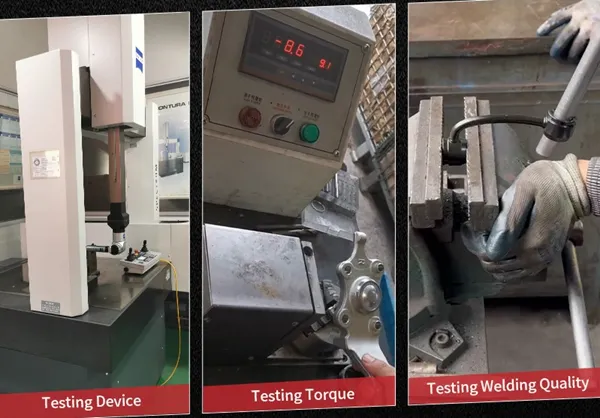 Sway bar link quality testing framework