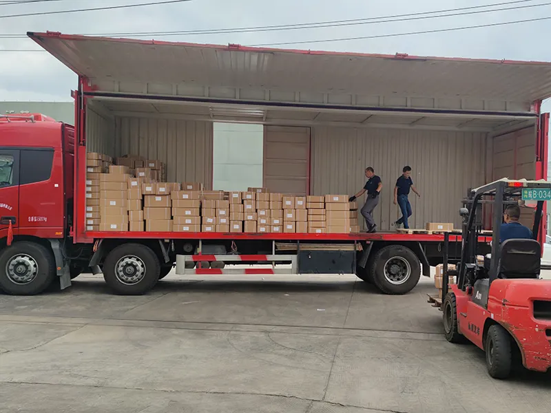 Tie rod end shipment for global aftermarket customers