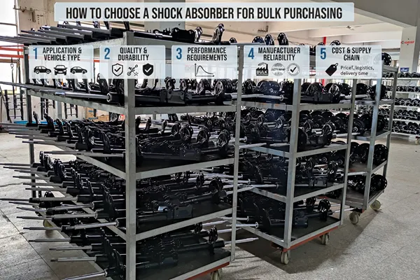 Shock absorber selection and quality verification how to choose a shock absorber for bulk purchasing