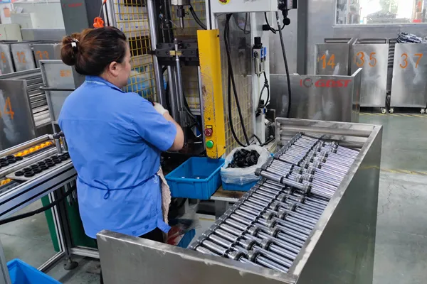 Shock absorber seal assembly quality control shock absorber oil seal assembly and leakage prevention