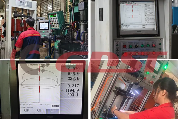Shock absorber production batch quality verification shock absorber batch consistency and production quality control