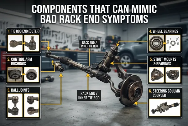 components that can mimic bad rack end symptoms