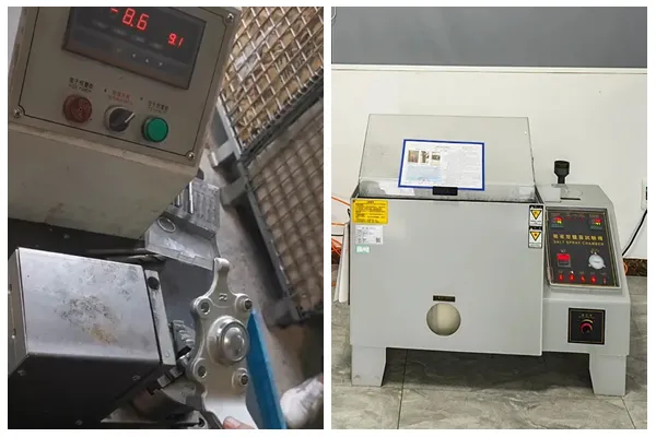high-quality center link pull-out torque fatigue and salt-spray testing