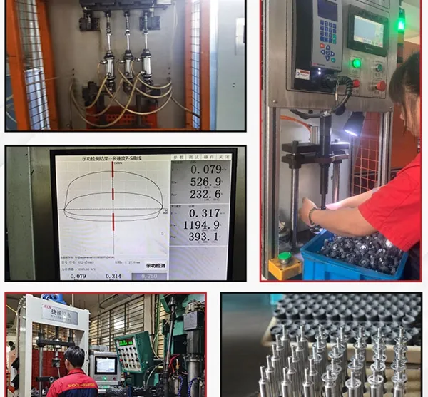 shock absorber supplier quality control and dynamometer testing