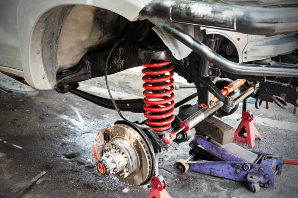 bad shock absorber safety inspection and warning signs