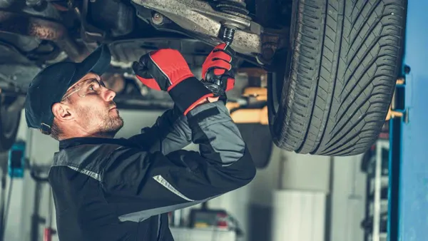 professional diagnosis of a bad shock absorber