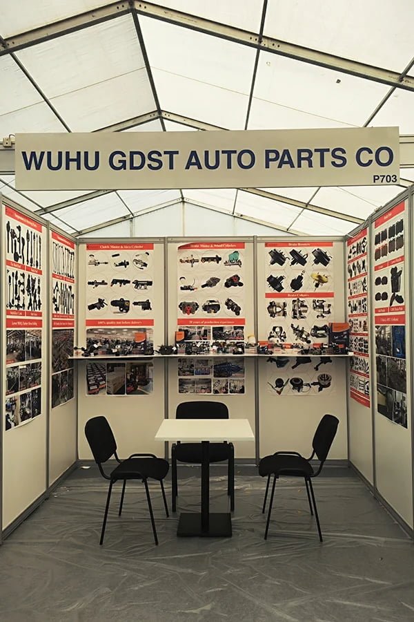 GDST Auto Parts exhibition booth at Automechanika Astana
