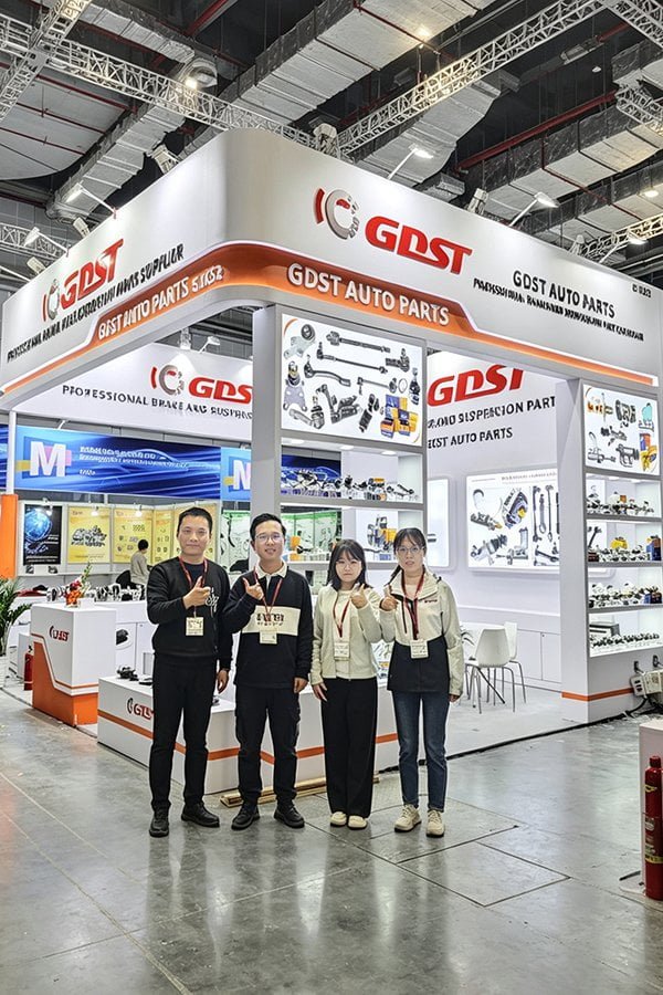 GDST Auto Parts exhibition booth at Automechanika Shanghai