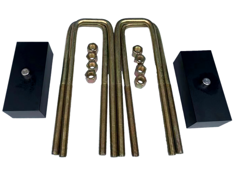 Rear Lift Block and U-Bolts Kit