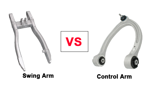 Swing Arm vs. Control Arm