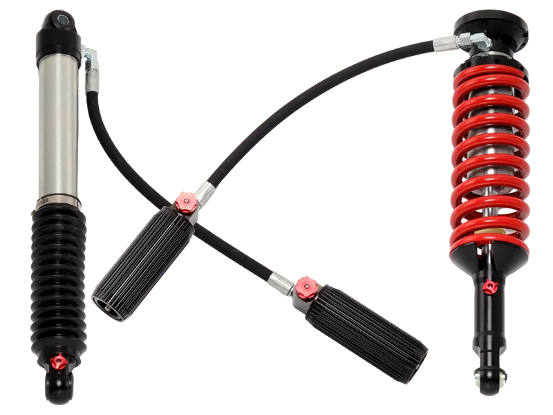 Compression and Rebound Adjustable Monotube Shock with Remote Reservoir
