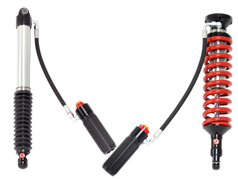 Dual Speed Compression and Rebound Adjustable Monotube Shock with Remote Reservoir