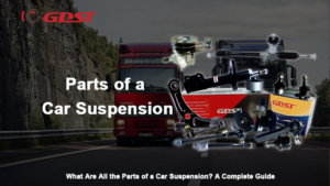 the parts of a car suspension