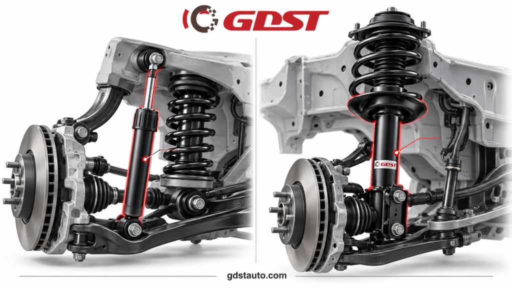 right front shock absorber – oem replacement & wholesale supply