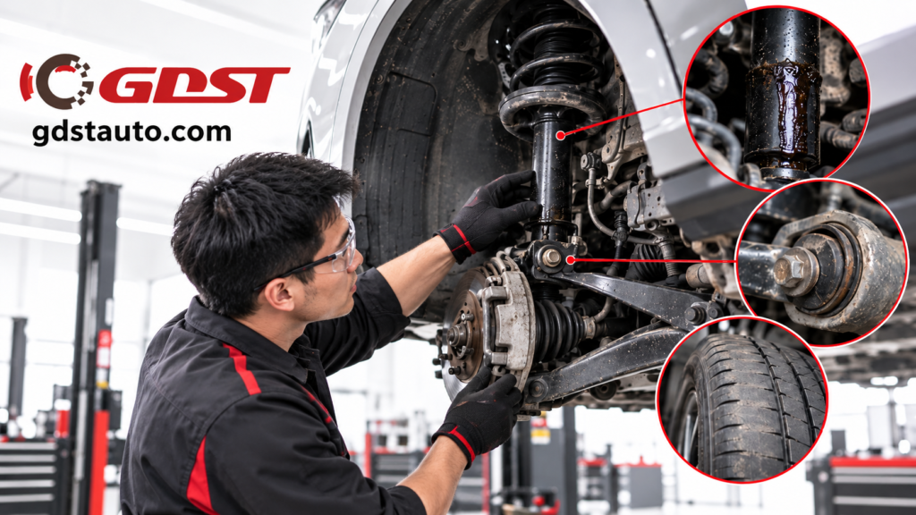 right front shock absorber – oem replacement & wholesale supply